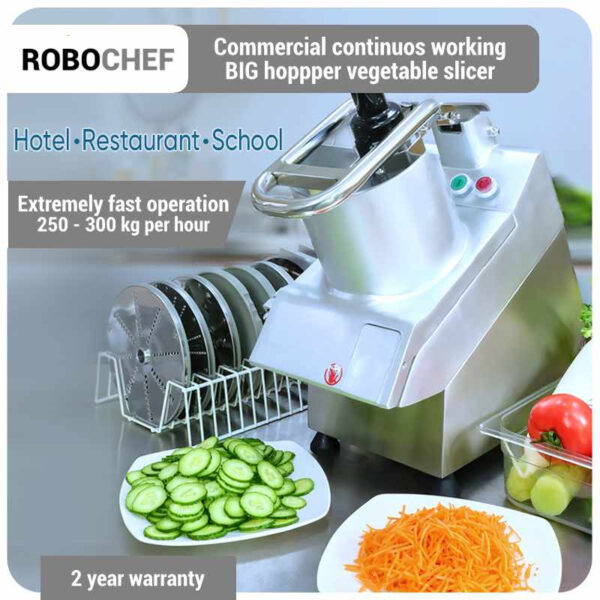 robochef vegetable slicer brochure