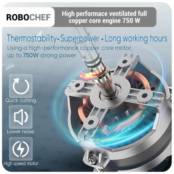 robochef vegetable slicer motor