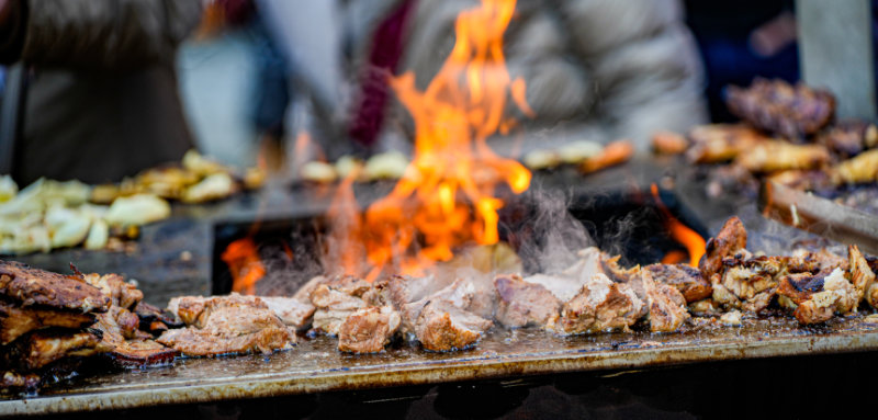 vulcanus grill fire